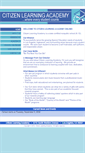 Mobile Screenshot of citizenlearningacademy.org